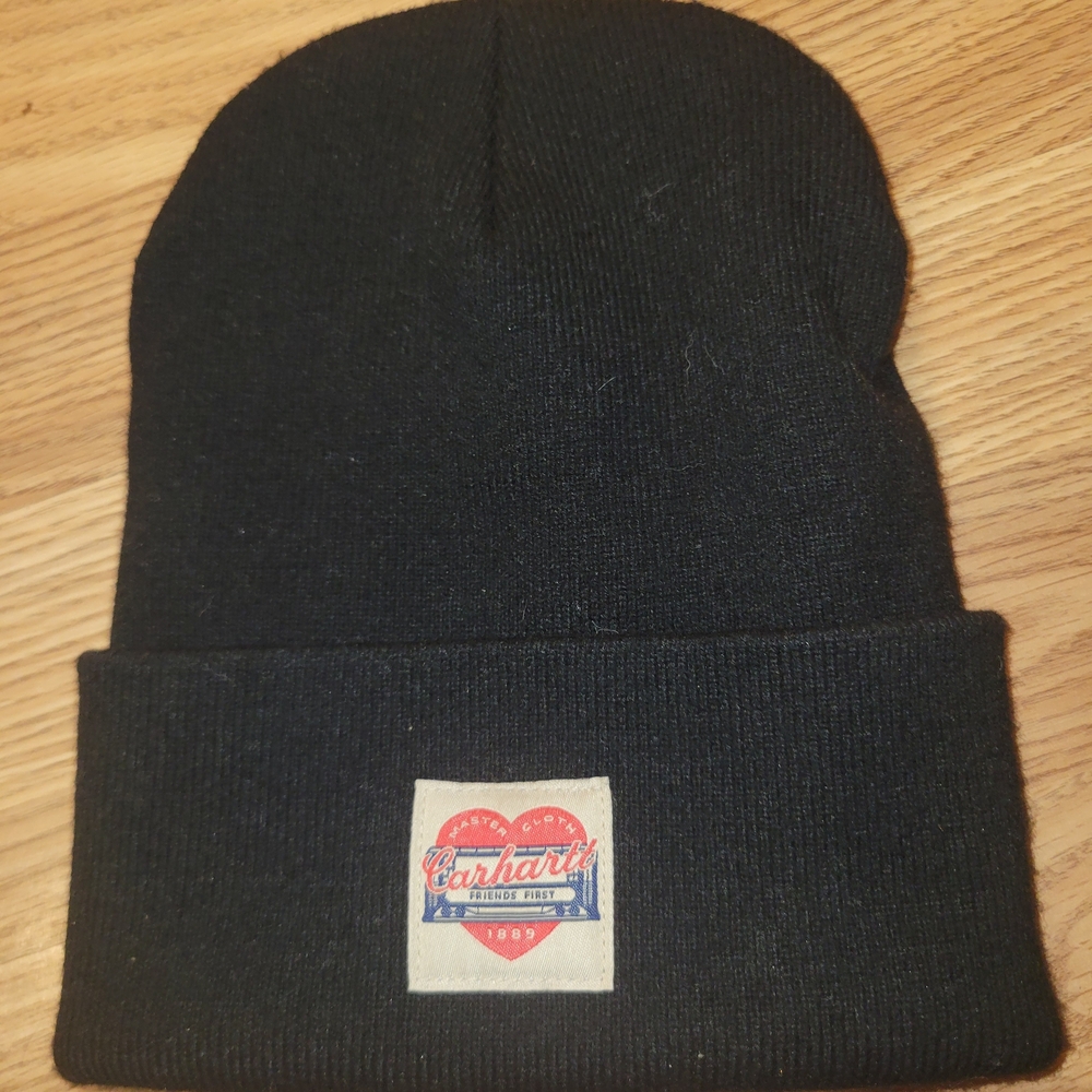 Carhartt Black Beanie NWOT